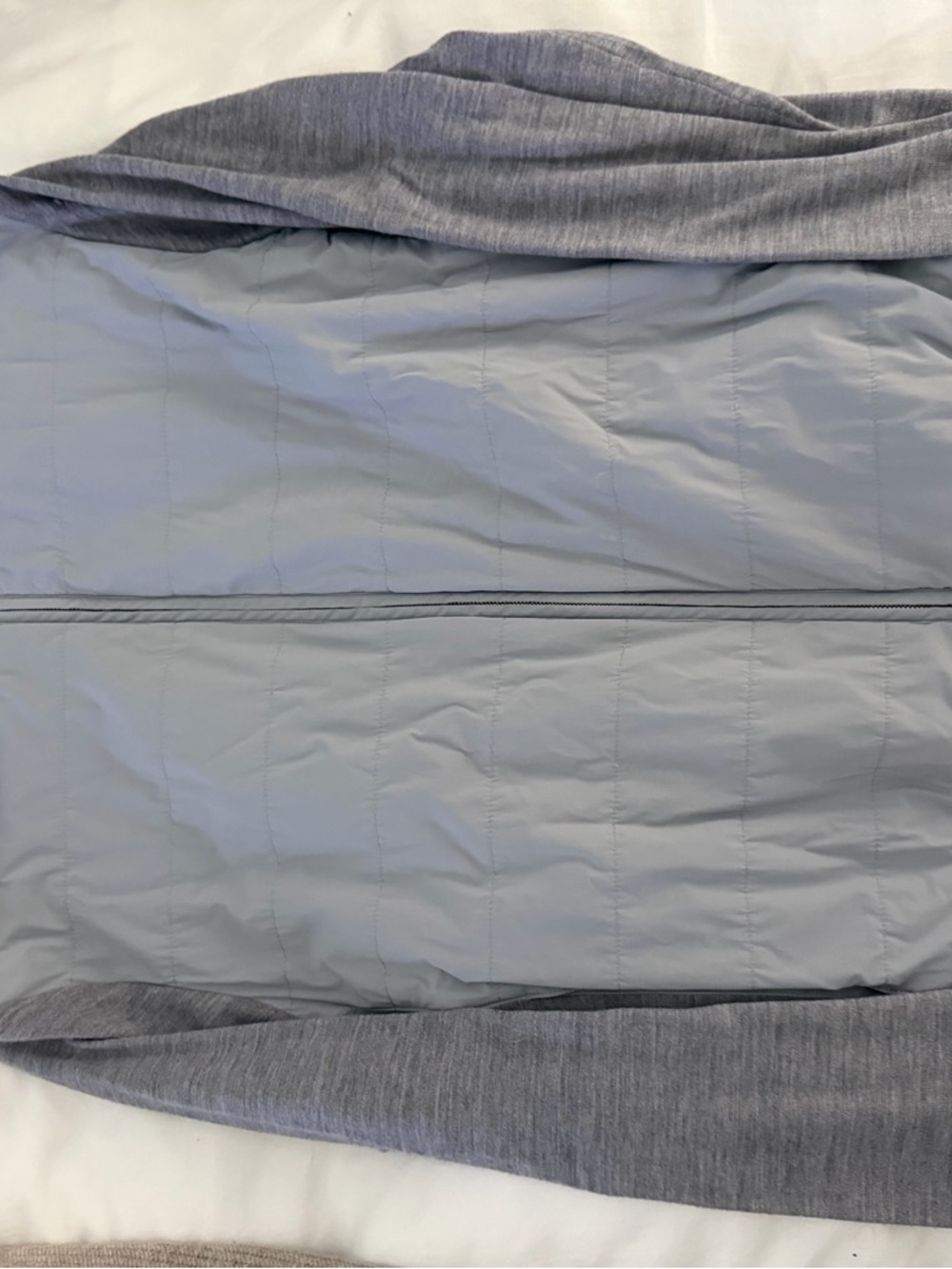Peter Millar Light Gray Lightweight Shirt Jacket - Picture 2 of 5